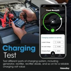 Testeur De Batterie Bluetooth Voiture 12 V Sans Fil 100-2000 CCA Pour Voiture, Moto Et ATV -Des outils pour votre vie. 00008 Testeur de batterie Bluetooth voiture 12 V sans fil 100 2000 CCA Pour voiture moto et ATV