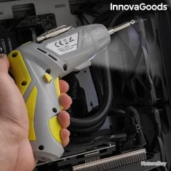 Tournevis électrique Sans Fil Multifonction Avec Accessoires 33 Pièces InnovaGoods® Drivelite 18 Tournevis électrique Sans Fil Multifonction Avec Accessoires 33 Pièces InnovaGoods® Drivelite -Des outils pour votre vie. 00008 Tournevis electrique sans fil Multifonction avec Accessoires 33 Pieces InnovaGoods Drivelite