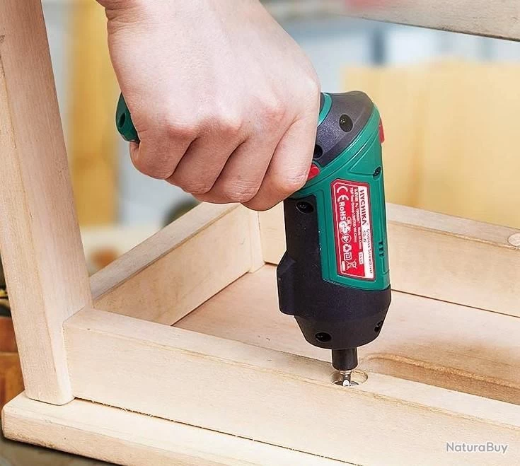 Visseuse Devisseuse Sans Fil 6Nm 2000mAh 3.6V LampeLED 20 Accessoires Mandrin Magnétique Chargeur 8 Visseuse Devisseuse Sans Fil 6Nm 2000mAh 3.6V LampeLED 20 Accessoires Mandrin Magnétique Chargeur – Image 8