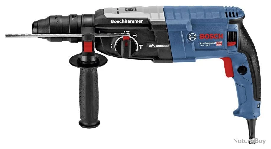 Bosch - Perforateur Burineur Sds-plus 880W 28mm 3,2J + MANDRIN - GBH 2-28 F Bosch Professional 2 Bosch - Perforateur Burineur Sds-plus 880W 28mm 3,2J + MANDRIN - GBH 2-28 F Bosch Professional – Image 2