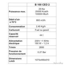 Chauffage Mobile Sur Roues Au Fuel 29kW Sans Cheminée B100CED2 Sovelor 5 Chauffage Mobile Sur Roues Au Fuel 29kW Sans Cheminée B100CED2 Sovelor -Des outils pour votre vie. 00009 Chauffage Mobile sur roues au Fuel 29kW sans cheminee B100CED2 Sovelor