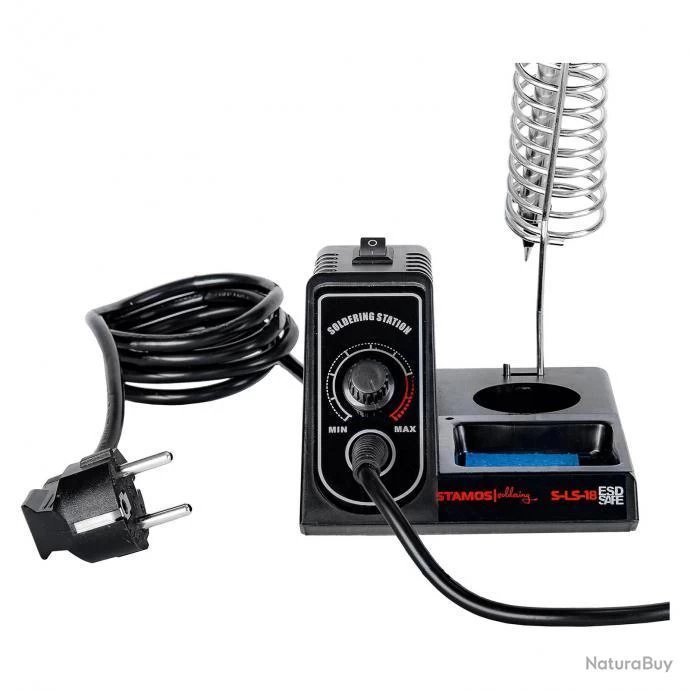 Fer à Souder D'une Puissance De 60 Watts Avec Socle Pratique 3414058 3 Fer à Souder D'une Puissance De 60 Watts Avec Socle Pratique 3414058 – Image 3