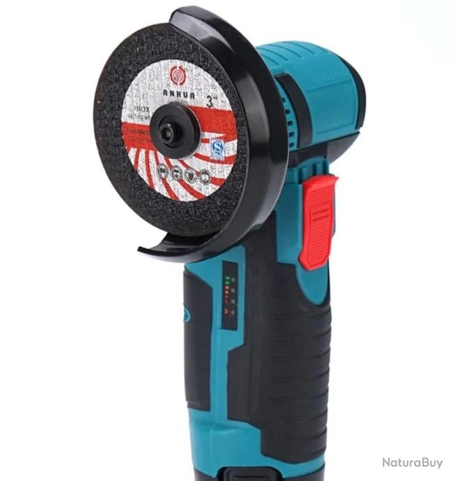 Mini MEULEUSE D'Angle Sans Fil 12V 500 W, Avec Batterie Au Lithium 9 Mini MEULEUSE D'Angle Sans Fil 12V 500 W, Avec Batterie Au Lithium – Image 9
