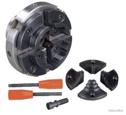 Pack Tour à Bois 306x900mm + Mandrin 100mm + Jeu 8 Burins + Mandrin à Couronne Holzstar PACK DB900 -Des outils pour votre vie. 00009 PACK Tour a bois DB900 mandrin et burins Holzstar PACK DB900