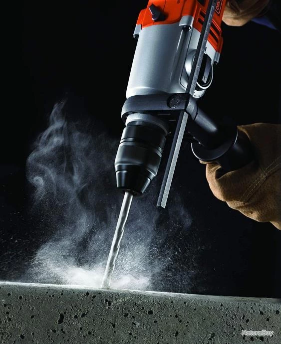 Black & Decker Perceuse à Percussion 850 W 62 Nm Mandrin Autoserrant 13 Mm à 2 Vitesses Avec Coffret KR8542K-QS Bla 4 Black & Decker Perceuse à Percussion 850 W 62 Nm Mandrin Autoserrant 13 Mm à 2 Vitesses Avec Coffret KR8542K-QS Bla – Image 4