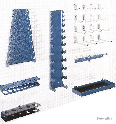 Crochets Et Suspensions Panneaux Perforés Heco HE145201BL 4 Crochets Et Suspensions Panneaux Perforés Heco HE145201BL – Image 4