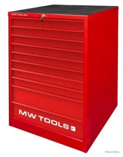 Devant 35 Devant -Des outils pour votre vie. 00010 Armoire robuste a 7 ou 10 tiroirs MW Tools DERLK10S