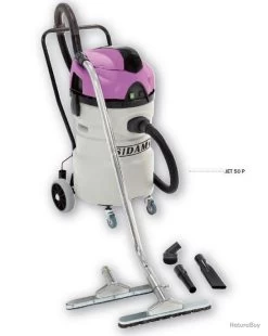 Aspirateur Pro Eau Et Poussières Cuve Polypropylène 78l 1200w + Accessoires Jet 50 P Sidamo
