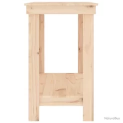 Banc De Travail 110x50x80 Cm Bois De Pin Massif -Des outils pour votre vie. 00010 Banc de travail 110x50x80 cm Bois de pin massif