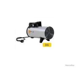 Chauffage Air Pulsé électrique Portable Inox 230V~1 50 Hz 3 KW D3I Sovelor