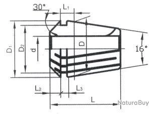 JEUX DE MANDRIN À PINCES CONE MORSE AVEC PINCES ER MW-Tech SPS021032 4 JEUX DE MANDRIN À PINCES CONE MORSE AVEC PINCES ER MW-Tech SPS021032 – Image 4