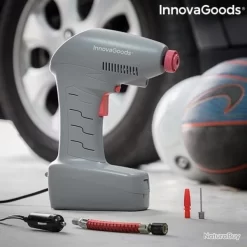 Compresseur D' Air Portatif Avec Led InnovaGoods® Airpro+ 21 Compresseur D' Air Portatif Avec Led InnovaGoods® Airpro+ -Des outils pour votre vie. 00010 Compresseur d Air Portatif avec Led InnovaGoods Airpro
