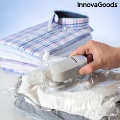 Gonfleur Et Pompe à Vide Rechargeable 2 En 1 InnovaGoods® Blovak 21 Gonfleur Et Pompe à Vide Rechargeable 2 En 1 InnovaGoods® Blovak -Des outils pour votre vie. 00010 Gonfleur et Pompe a Vide rechargeable 2 en 1 InnovaGoods Blovak