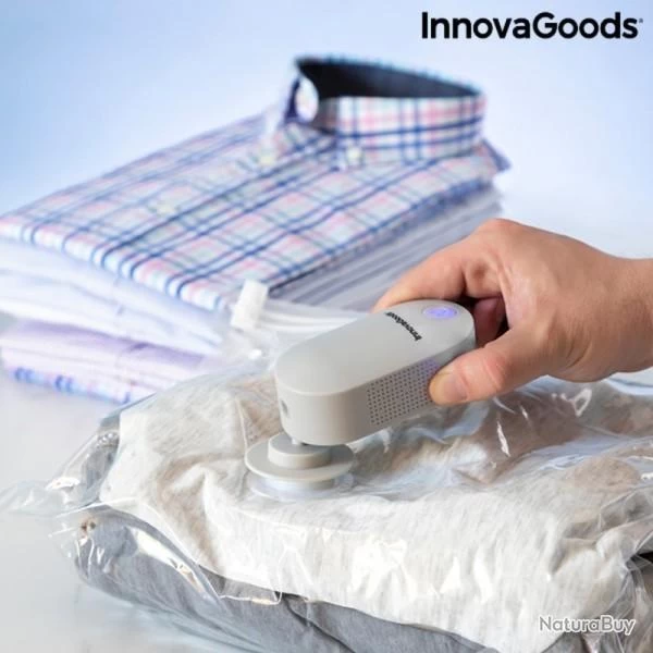 Gonfleur Et Pompe à Vide Rechargeable 2 En 1 InnovaGoods® Blovak 10 Gonfleur Et Pompe à Vide Rechargeable 2 En 1 InnovaGoods® Blovak – Image 10