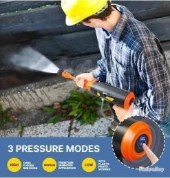 Nettoyeur Haute Pression Sans Fil Portable 6 MPA 870PSI Pratique Lavage Terrasse Voiture Jardin 21 Nettoyeur Haute Pression Sans Fil Portable 6 MPA 870PSI Pratique Lavage Terrasse Voiture Jardin -Des outils pour votre vie. 00010 Nettoyeur Haute Pression Sans Fil Portable 6 MPA 870PSI Pratique Lavage Terrasse Voiture Jardin