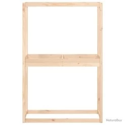 Porte-pneus 120x40x180 Cm Bois De Pin Massif -Des outils pour votre vie. 00010 Porte pneus 120x40x180 cm Bois de pin massif