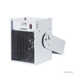 Aérotherme Suspendu électrique 3,3kW 470 M3/h Avec Boîtier De Commande Thermostatique TR3C Sovelor