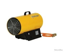 Chauffage Air Pulsé Mobile Gaz Propane à Combustion Directe Allumage Manuel 100W BLP53M Sovelor