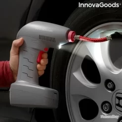 Compresseur D' Air Portatif Avec Led InnovaGoods® Airpro+ 22 Compresseur D' Air Portatif Avec Led InnovaGoods® Airpro+ -Des outils pour votre vie. 00011 Compresseur d Air Portatif avec Led InnovaGoods Airpro