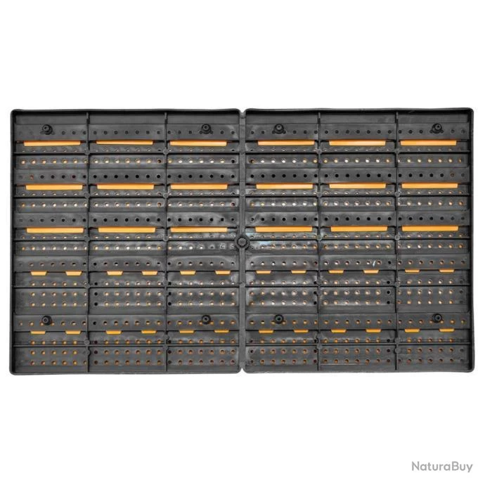 Kit De Bacs De Stockage Et Panneaux Muraux 32 Pcs Jaune Et Noir 5 Kit De Bacs De Stockage Et Panneaux Muraux 32 Pcs Jaune Et Noir – Image 5