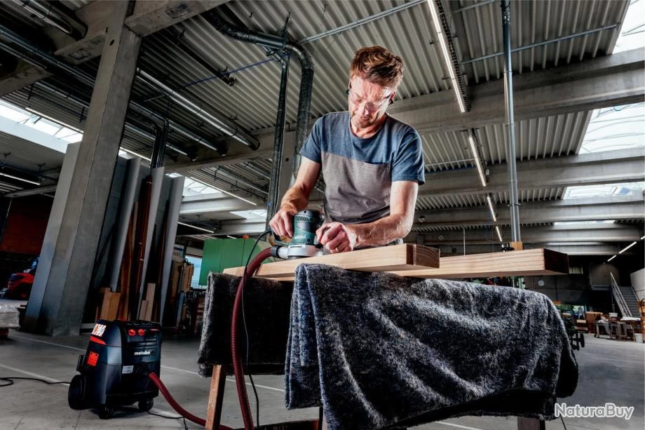 Ponceuse Excentrique 150 Mm 350 W Cercle D'oscillation 2.8 / 6.2 Mm SXE 450 TurboTec Metabo 3 Ponceuse Excentrique 150 Mm 350 W Cercle D'oscillation 2.8 / 6.2 Mm SXE 450 TurboTec Metabo – Image 3