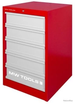 Armoire D'atelier à 5,8 Ou 10 Tiroirs Mini - 590mm De Large MW-Tools DELK8