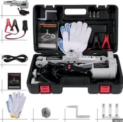 Cric Électrique à Ciseaux, DC 12 V 3 Tonnes 23 Cric Électrique à Ciseaux, DC 12 V 3 Tonnes -Des outils pour votre vie. 00012 Cric Electrique a Ciseaux DC 12 V 3 tonnes