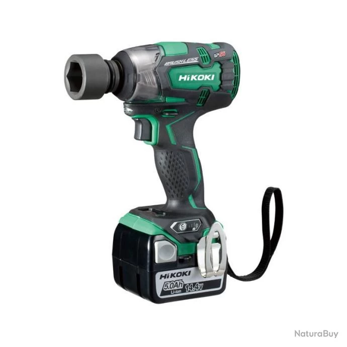 Hitachi - Hikoki - Pack Machines à Batterie Perceuse-visseuse Et Boulonneuse 18V 2x5Ah Li-Ion - KC18 3 Hitachi - Hikoki - Pack Machines à Batterie Perceuse-visseuse Et Boulonneuse 18V 2x5Ah Li-Ion - KC18 – Image 3