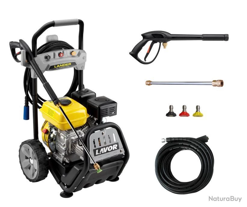 Nettoyeur Haute Pression Thermique 6,5 CV 4 Temps 200 Bar 690 L/h Lander 2800 Lavor 2 Nettoyeur Haute Pression Thermique 6,5 CV 4 Temps 200 Bar 690 L/h Lander 2800 Lavor – Image 2