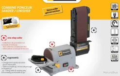 Combiné Ponceur 914x100mm 450W ENERGYSand 150 Peugeot 7 Combiné Ponceur 914x100mm 450W ENERGYSand 150 Peugeot -Des outils pour votre vie. 00014 Combine ponceur 914x100mm 450W ENERGYSand 150 Peugeot