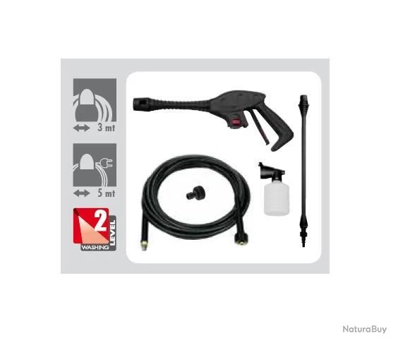 Nettoyeur Haute Pression Eau Froide 1700W 120 Bar 330 L/h One 120 Lavor 2 Nettoyeur Haute Pression Eau Froide 1700W 120 Bar 330 L/h One 120 Lavor – Image 2