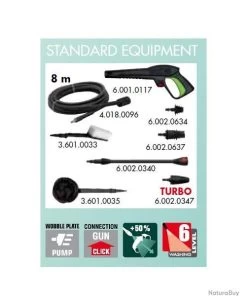 Devant 18 Devant -Des outils pour votre vie. 00014 Nettoyeur haute pression eau froide 2500W 160bar Predator 160 WPS Lavor