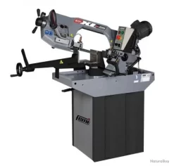 Scie à Ruban Industrielle à 2 Vitesses 1100 W L:2480mm 6/10 Z/1 N250DA XL Femi