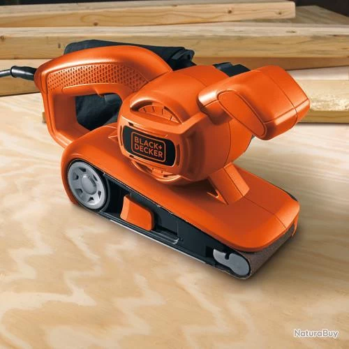 Black & Decker Ponceuse à Bande 720W 75x457mm Vitesse 206m/min KA86-QS Black And Decker 3 Black & Decker Ponceuse à Bande 720W 75x457mm Vitesse 206m/min KA86-QS Black And Decker – Image 3