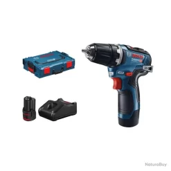 Bosch - Perceuse-visseuse à Batterie 12V 2x3,0 Ah Li-Ion Avec Coffret - GSR 12V-35 Professional Bosc