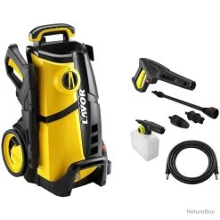 Nettoyeur Haute Pression à Eau Froide 1900 W 140 Bar Débit 450 L/h Avec Accessoires LVR3 140 Lavor