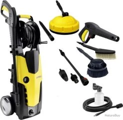 Nettoyeur Haute Pression Eau Froide Lavor STM 160bar 2500W 510 L/h, Pompe En Aluminium, Brosse Fixe,