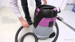 Aspirateur Cuve Polyéthylène 1250 W 25 L DCP 25 S Sidamo -Des outils pour votre vie. 00018 Aspirateur cuve polyethylene 1250 W 25 L DCP 25 S Sidamo
