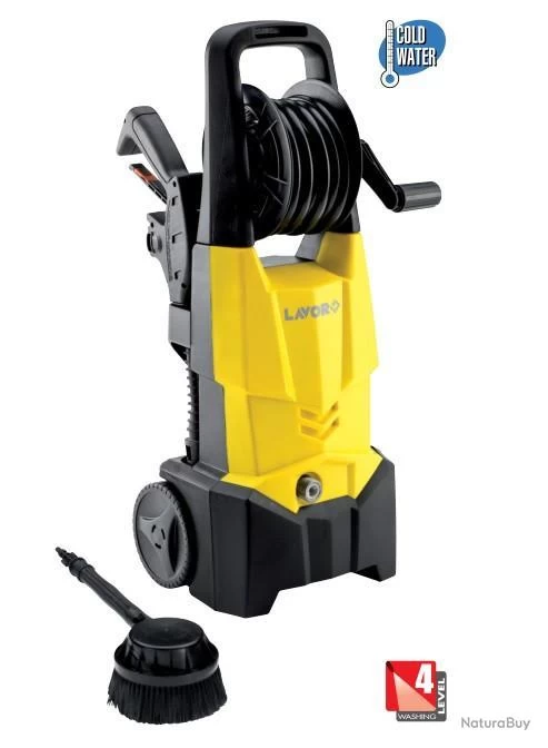 Nettoyeur Haute Pression 135 Bars Eau Froide 1900W 420L/h ONE EXTRA 135 Lavor 2 Nettoyeur Haute Pression 135 Bars Eau Froide 1900W 420L/h ONE EXTRA 135 Lavor – Image 2