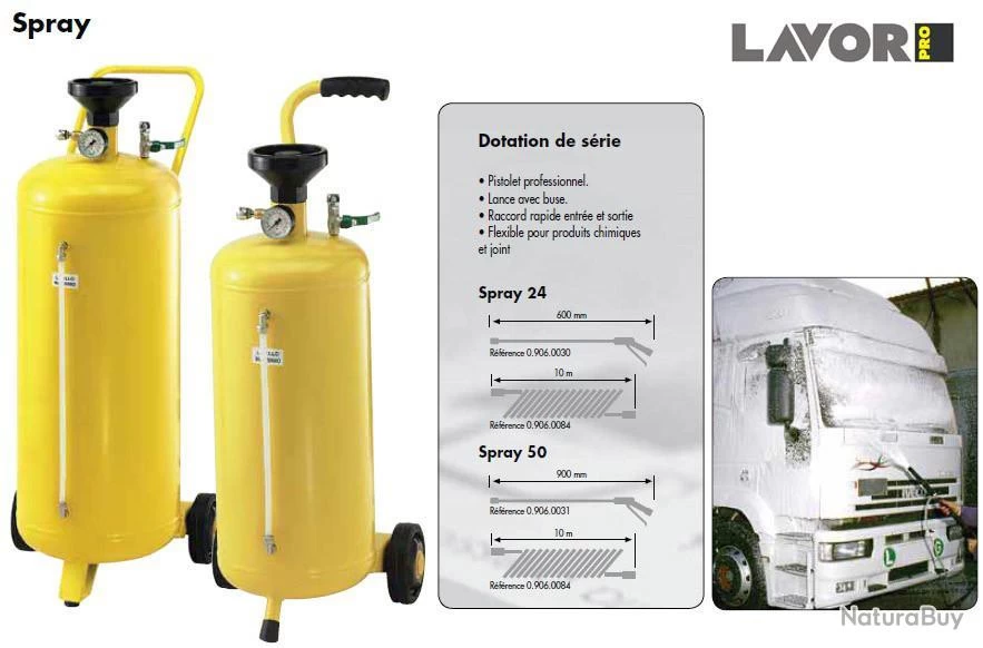 Pro - Pulvérisateur Chimique 24L 6bar Lance 600mm - SPRAY NV24 Lavor 2 Pro - Pulvérisateur Chimique 24L 6bar Lance 600mm - SPRAY NV24 Lavor – Image 2