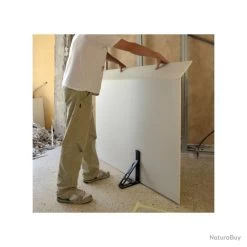 Règle à Découper La Plaque De Plâtre 163155 Edma -Des outils pour votre vie. 00019 Regle a decouper la plaque de platre 163155 Edma