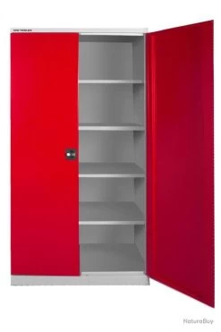 Armoire De Rangement 2 Portes 1100x580x1920mm MW-Tools DEK11058