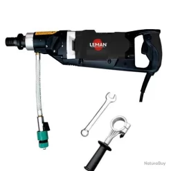 Carotteuse 2000W Monophasé 200mm 3 Vitesses CAR201 Leman