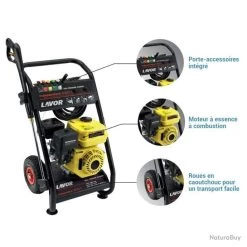 Nettoyeur Haute Pression Lavor Independent 2800 200bar 690L/h, Eau Froide, Moteur 4 Temps, Utilisati -Des outils pour votre vie. 00020 Nettoyeur haute pression Lavor Independent 2800 200bar 690L h eau froide moteur 4 temps utilisati