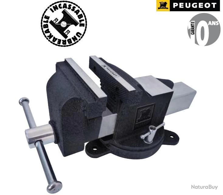 Etau D'établi Pivotant 125 Mm EBT 125 Peugeot 1 Etau D'établi Pivotant 125 Mm EBT 125 Peugeot