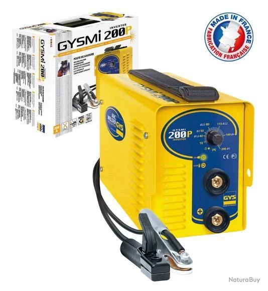Poste De Soudage MMA à L'arc 230V 200A Mi 200P Gys 1 Poste De Soudage MMA à L'arc 230V 200A Mi 200P Gys