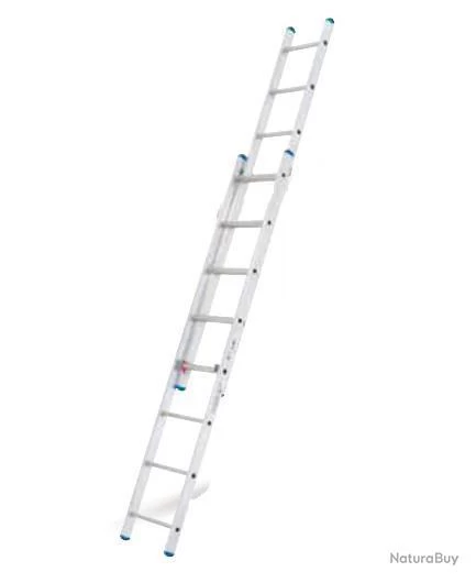 Tubesca - Echelle Coulisse à Main 2 Plans 10+10 échelons Haut. D'accès Max 5,69 Mm - STARLINE S+ Tub 2 Tubesca - Echelle Coulisse à Main 2 Plans 10+10 échelons Haut. D'accès Max 5,69 Mm - STARLINE S+ Tub – Image 2