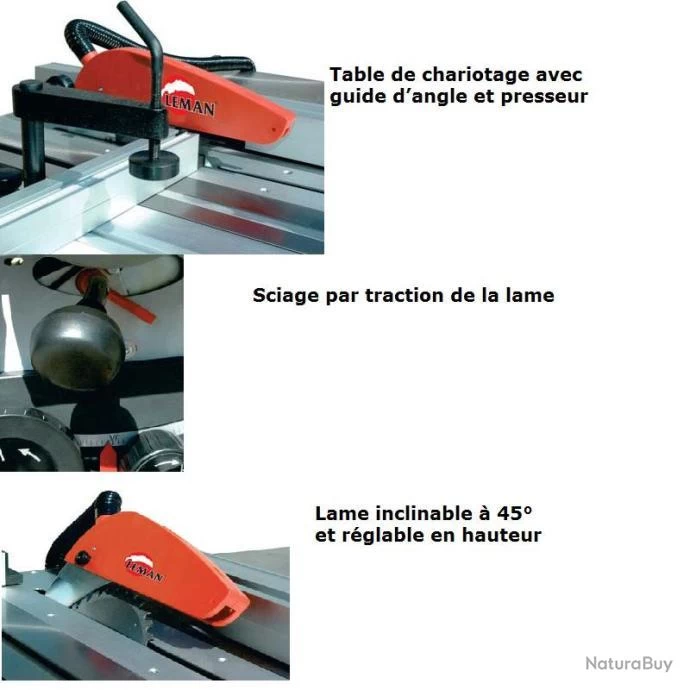 Mortaiseuse à Bédane 750W MOR750 Leman 3 Mortaiseuse à Bédane 750W MOR750 Leman – Image 3