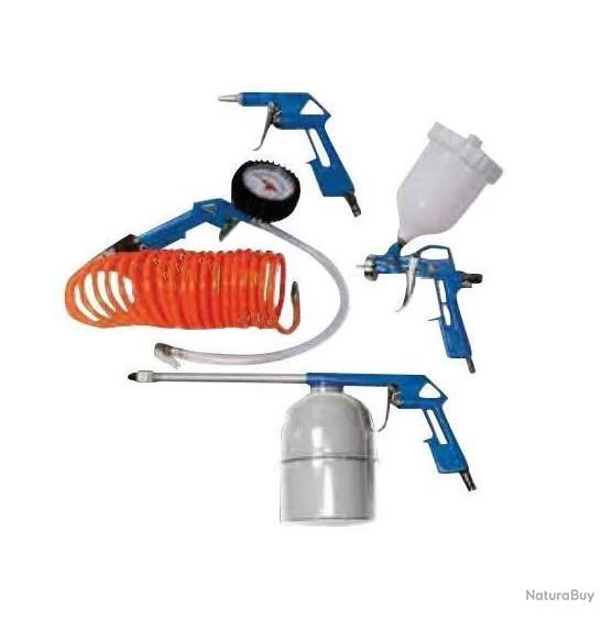 Kit De 5 Accessoires Pour Compresseur Scheppach 1 Kit De 5 Accessoires Pour Compresseur Scheppach