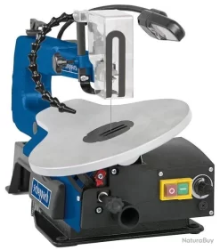 Scie à Chantourner 120W à Vitesse Variable Et éclairage Led SD1600V Scheppach -Des outils pour votre vie. 00026 Scie a chantourner 120W a vitesse variable et eclairage Led SD1600V Scheppach